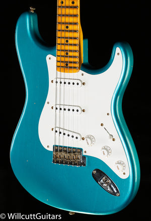 Fender Custom Shop Willcutt Big Neck Stratocaster Journeyman Relic Teal Green Metallic