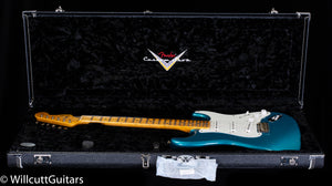 Fender Custom Shop Willcutt Big Neck Stratocaster Journeyman Relic Teal Green Metallic