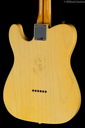 Fender Custom Shop 4/54 Blackguard Tele Blonde Willcutt Limited Original Neck Carve