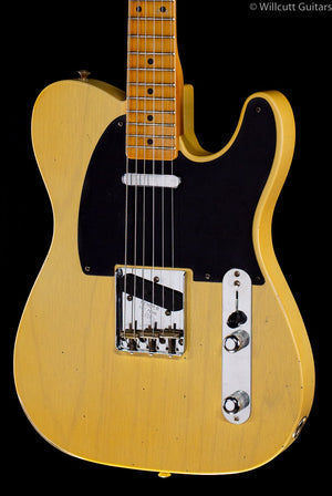 Fender Custom Shop 4/54 Blackguard Tele Blonde Willcutt Limited Original Neck Carve