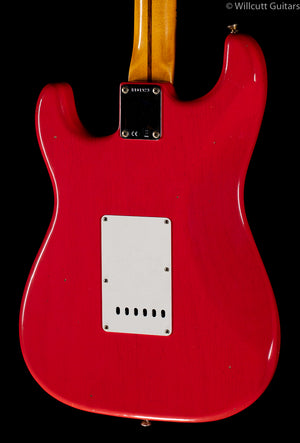 Fender Custom Shop Willcutt Big Neck Stratocaster Journeyman Relic Fiesta Red