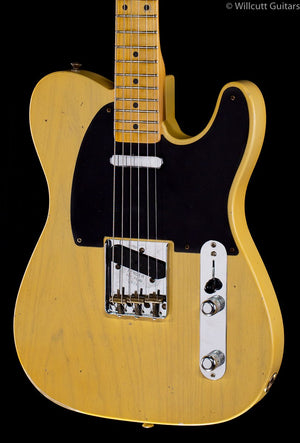 Fender Custom Shop 4/54 Blackguard Tele Blonde Willcutt Limited Original Neck Carve