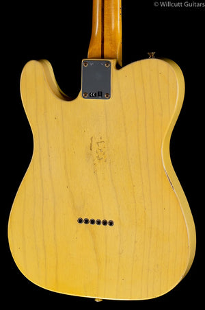 Fender Custom Shop 4/54 Blackguard Tele Blonde Willcutt Limited Original Neck Carve