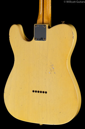 Fender Custom Shop 4/54 Blackguard Tele Blonde Willcutt Limited Original Neck Carve