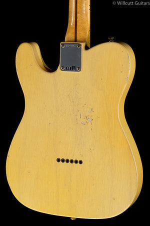 Fender Custom Shop 4/54 Blackguard Tele Blonde Willcutt Limited Original Neck Carve