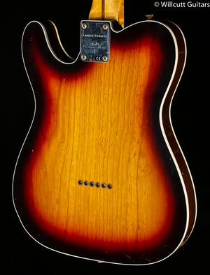 Fender Custom Shop LTD 50s Twisted Telecaster Custom Journeyman Relic Chocolate 3-Tone Sunburst