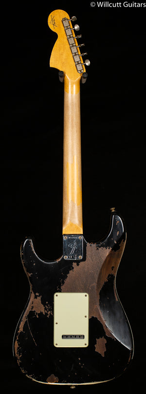 Fender Custom Shop Michael Landau Signature 1968 Stratocaster Round-Laminated Rosewood Black (673)