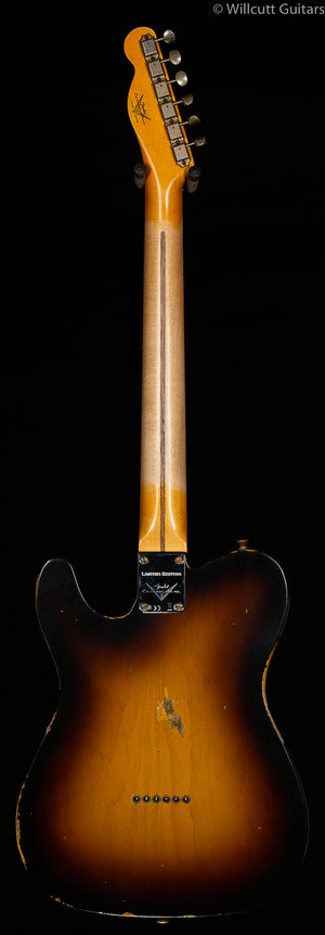 Fender Custom Shop LTD Roast Pine Double Esquire Relic Wide Fade 2-Color Sunburst (153)