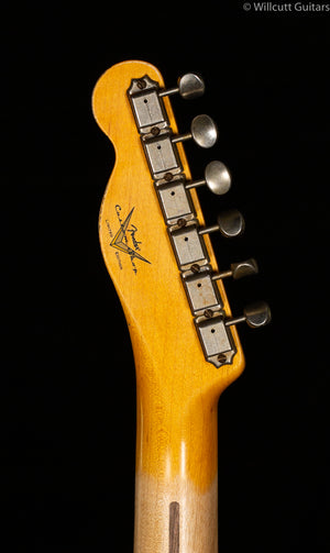 Fender Custom Shop LTD Roast Pine Double Esquire Relic Wide Fade 2-Color Sunburst (153)