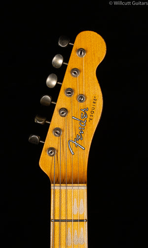 Fender Custom Shop LTD Roast Pine Double Esquire Relic Wide Fade 2-Color Sunburst (153)