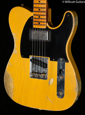 Fender Custom Shop Limited Edition '51 HS Telecaster Heavy Relic Maple Fingerboard Aged Butterscotch Blonde