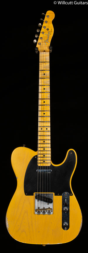 Fender Custom Shop Limited Edition '51 Telecaster Relic Maple Fingerboard Aged Nocaster Blonde