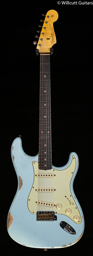 Fender Custom Shop "The 63" 1963 Stratocaster Relic Sonic Blue 65 C