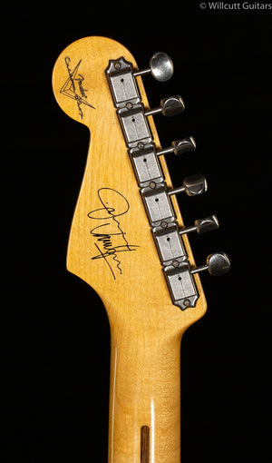 Fender Custom Shop Jimmie Vaughan Stratocaster Maple Fingerboard Aged Olympic White