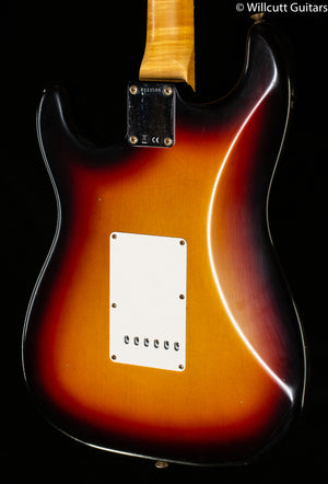 Fender Custom Shop Willcutt True '62 Stratocaster Journeyman Relic 3-Tone Sunburst 60s Oval C