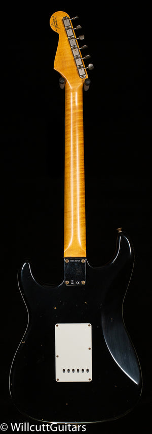 Fender Custom Shop Willcutt True '62 Stratocaster Journeyman Relic Black over 3TS '59 C