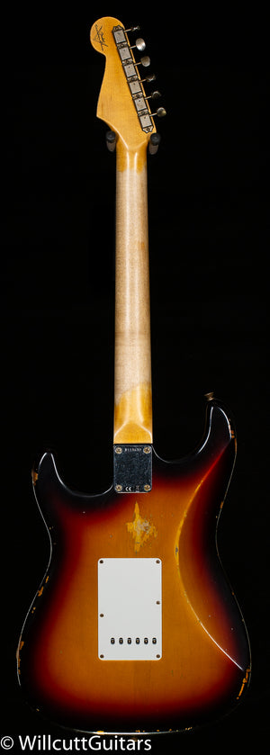 Fender Custom Shop "The 63" 1963 Stratocaster Relic 3-Color Sunburst LGC