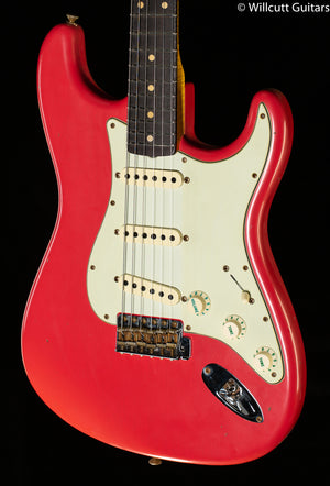 Fender Custom Shop Willcutt True '62 Stratocaster Journeyman Relic Fiesta Red 60s Oval C