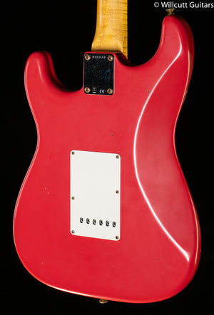 Fender Custom Shop Willcutt True '62 Stratocaster Journeyman Relic Fiesta Red 60s Oval C