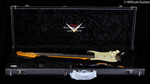 Fender Custom Shop Willcutt True '62 Stratocaster Journeyman Relic Black over 3TS '59 C