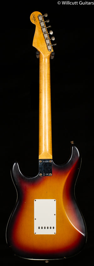 Fender Custom Shop Willcutt True '62 Stratocaster Journeyman Relic 3-Tone Sunburst Large C