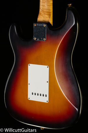 Fender Custom Shop Willcutt True '62 Stratocaster Journeyman Relic 3-Tone Sunburst 60s Oval C
