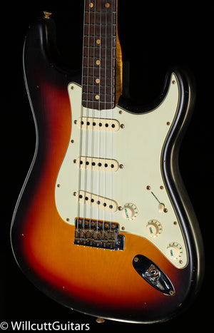 Fender Custom Shop Willcutt True '62 Stratocaster Journeyman Relic 3-Tone Sunburst 60s Oval C