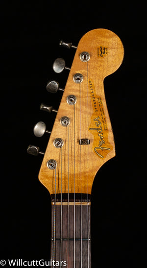 Fender Custom Shop Willcutt True '62 Stratocaster Journeyman Relic 3-Tone Sunburst 60s Oval C