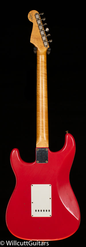 Fender Custom Shop Willcutt True '62 Stratocaster Journeyman Relic Fiesta Red 60s Oval C