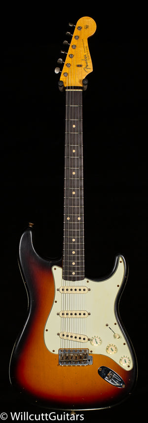 Fender Custom Shop Willcutt True '62 Stratocaster Journeyman Relic 3-Tone Sunburst Large C