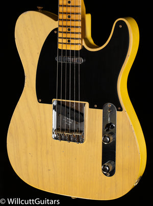 Fender Custom Shop 4/54 Blackguard Tele Blonde Willcutt Limited 10/56 "V"