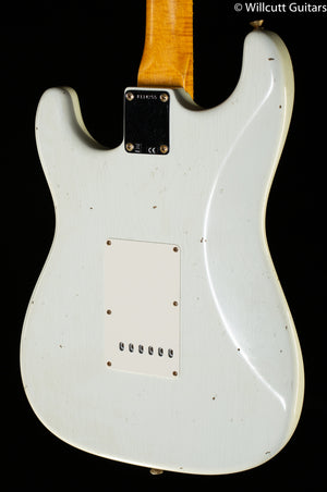 Fender Custom Shop Willcutt True '62 Stratocaster Journeyman Relic Olympic White Large C