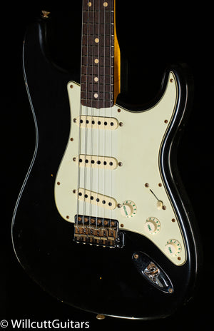 Fender Custom Shop Willcutt True '62 Stratocaster Journeyman Relic Black over 3TS '59 C
