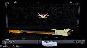 Fender Custom Shop Willcutt True '62 Stratocaster Journeyman Relic Black over 3TS '59 C