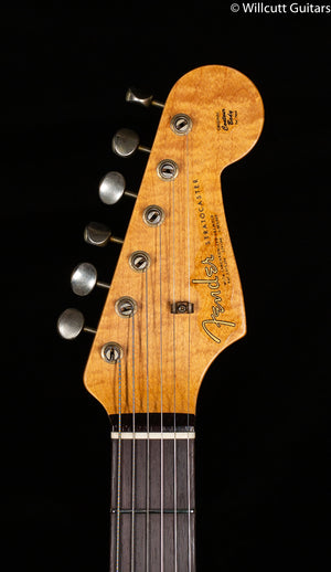 Fender Custom Shop Willcutt True '62 Stratocaster Journeyman Relic 3-Tone Sunburst 60s Oval C
