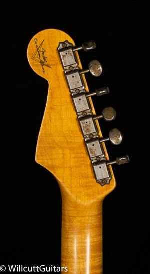 Fender Custom Shop Willcutt True '62 Stratocaster Journeyman Relic Olympic White 60s Oval C