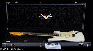 Fender Custom Shop Willcutt True '62 Stratocaster Journeyman Relic Olympic White 60s Oval C