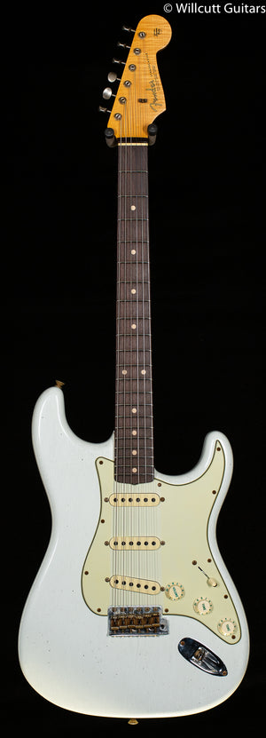 Fender Custom Shop Willcutt True '62 Stratocaster Journeyman Relic Olympic White 60s Oval C