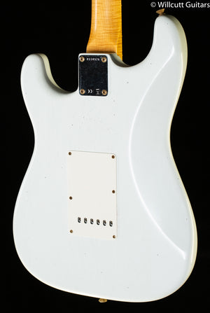 Fender Custom Shop Willcutt True '62 Stratocaster Journeyman Relic Olympic White 60s Oval C
