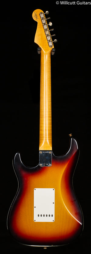 Fender Custom Shop Willcutt True '62 Stratocaster Journeyman Relic 3-Color Sunburst 57 V (035)