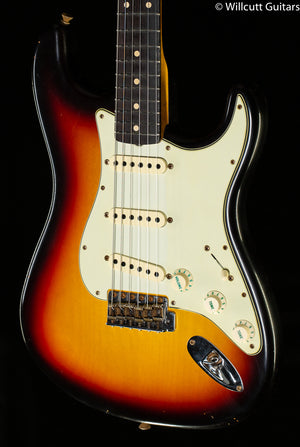 Fender Custom Shop Willcutt True '62 Stratocaster Journeyman Relic 3-Color Sunburst 57 V (035)