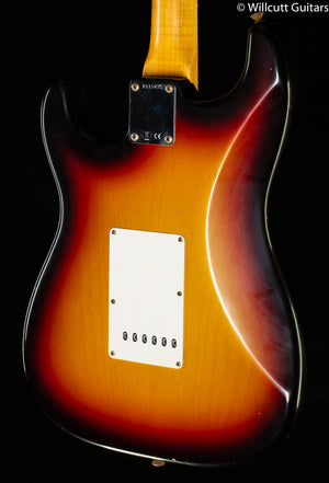 Fender Custom Shop Willcutt True '62 Stratocaster Journeyman Relic 3-Color Sunburst 57 V (035)
