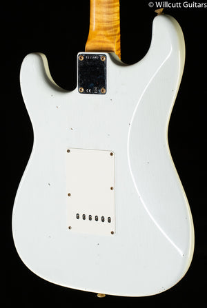 Fender Custom Shop Willcutt True '62 Stratocaster Journeyman Relic Olympic White 60s Oval C