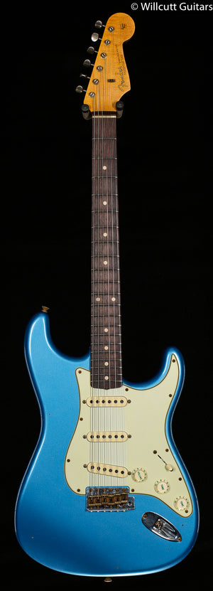 Fender Custom Shop Willcutt True '62 Stratocaster Journeyman Relic Lake Placid Blue 59 C (327)