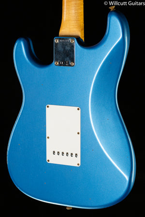 Fender Custom Shop Willcutt True '62 Stratocaster Journeyman Relic Lake Placid Blue 59 C (327)