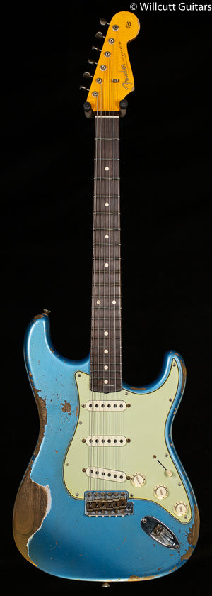 Fender Custom Shop Masterbuilt Ron Thorn 1962 Stratocaster Heavy Relic Lake Placid Blue (794)