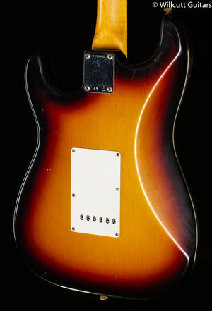 Fender Custom Shop Willcutt True '62 Stratocaster Journeyman Relic 3-Color Sunburst 60 C