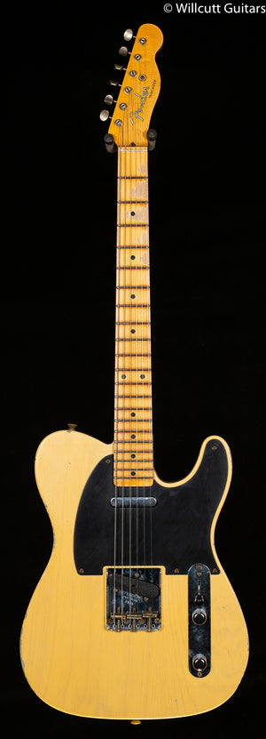 Fender Custom Shop 4/54 Blackguard Tele Blonde Willcutt Limited Original Neck Carve
