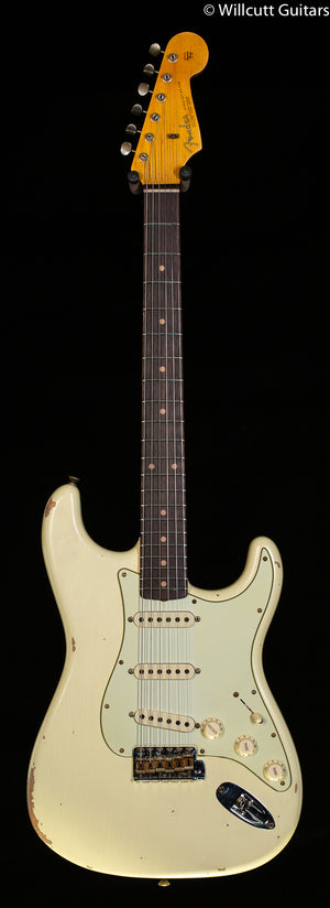 Fender Custom Shop "The 63" 1963 Stratocaster Relic Vintage White 60 C