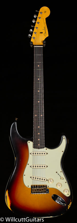 Fender Custom Shop "The 63" 1963 Stratocaster Relic 3-Tone Sunburst 65 C